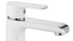 BATERIE LAVOAR BLOOM WHITE CHROME LOW