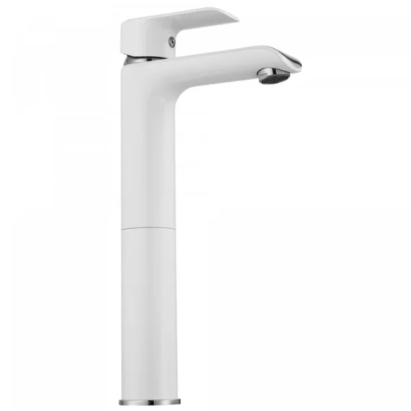 BATERIE LAVOAR BLOOM WHITE CHROME HIGH