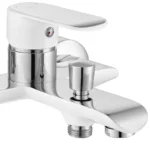 BATERIE PENTRU CADA BLOOM WHITE CHROME