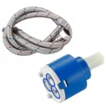 BATERIE LAVOAR POLO WHITE CHROME HIGH