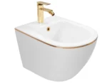 BIDEU CARLO MINI WHITE GOLD EDGE