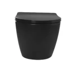 VAS WC CARLO MINI FLAT BLACK MAT