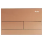CLAPETA BUTON DE ACTIONARE PENTRU REZERVOR INCASTRAT STEEL AUR GOLD MAT BRUSHED PERIAT
