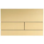 CLAPETA BUTON DE ACTIONARE PENTRU REZERVOR INCASTRAT STEEL AUR GOLD MAT BRUSHED PERIAT