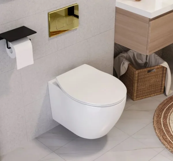BUTON F PENTRU CADRU WC GOLD