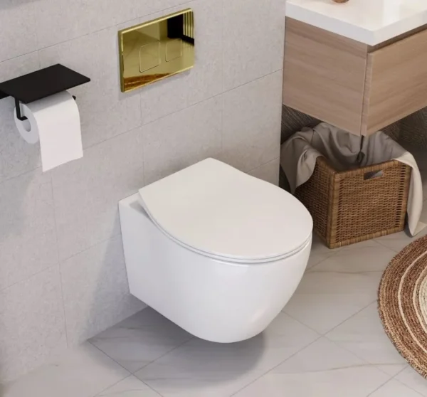 BUTON F PENTRU CADRU WC BLACK
