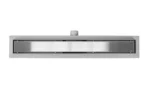 RIGOLA DUȘ NEOX BRUSH NICKEL INOX 800
