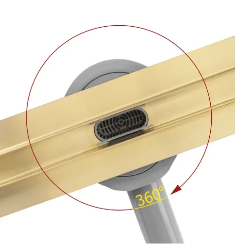 RIGOLA DUȘ NEOX SLIM PRO GOLD BRUSH 700