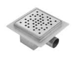 RIGOLA DUȘ DOTS NICKEL BRUSH 120x120