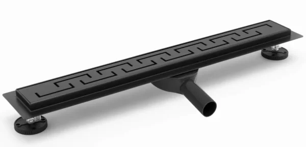 RIGOLA DUȘ GREEK PRO BLACK MAT 900