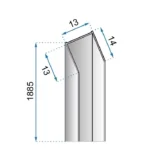 ADAPTATOR PENTRU UȘILE DE DUȘ BEST 190cm