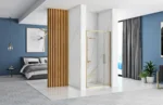 UȘA DE DUȘ RAPID SWING GOLD BRUSH MAT 100