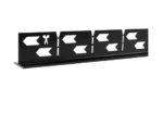 PROFIL DE PANTA CADIȚA DUȘ 120cm BLACK