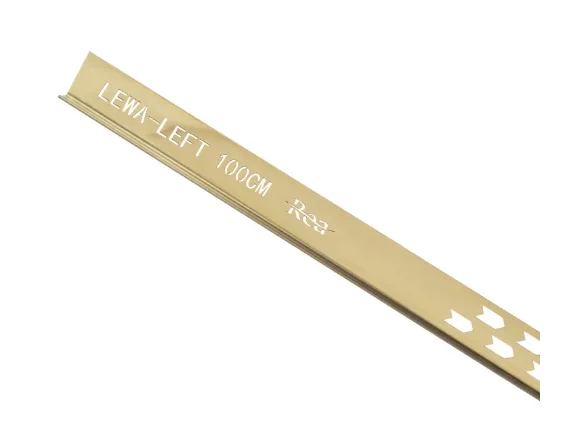PROFIL DE PANTA CĂDIȚA DUȘ GOLD 120cm LEFT