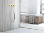 PROFIL DE PANTA CĂDIȚA DUȘ 120 GOLD BRUSH LEFT