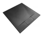 CĂDIȚA DUȘ BAZALT BLACK 90x90
