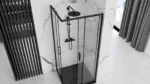 CABINA DE DUȘ PUNTO BLACK 90x90