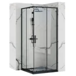 CABINA DE DUȘ PUNTO BLACK 90x90