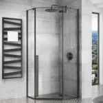 CABINA DE DUȘ DIAMOND BLACK 100x100