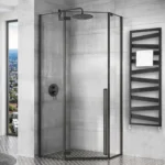 CABINA DE DUȘ DIAMOND BLACK 100x100