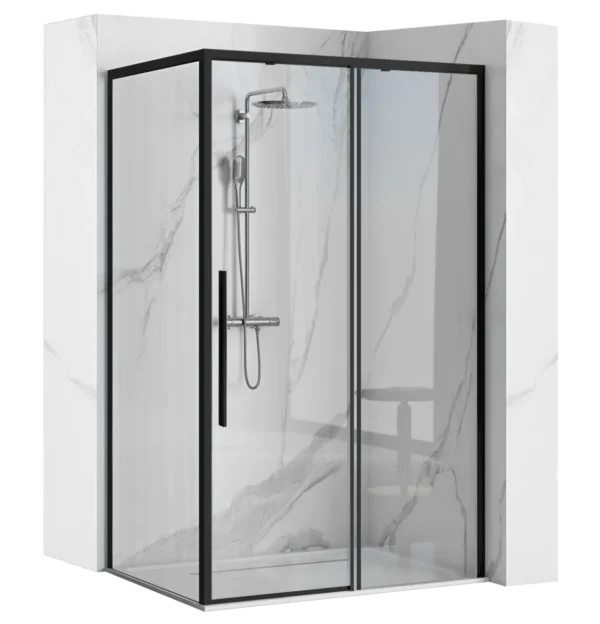 CABINA DE DUȘ SOLAR BLACK 80x100