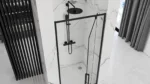UȘA DE DUȘ RAPID SWING BLACK 70