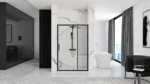 UȘA DE DUȘ RAPID SWING BLACK 120