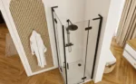 CABINA DE DUȘ HUGO BLACK 80x80