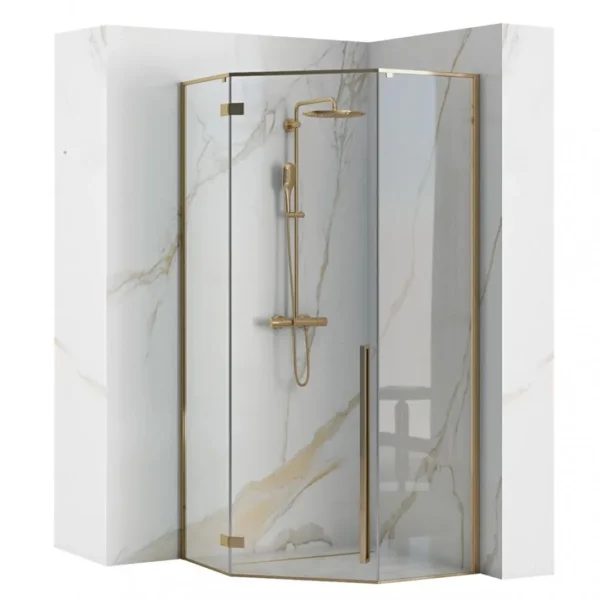 CABINA DE DUȘ DIAMOND GOLD 100x100