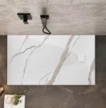 CĂDIȚA DUȘ MAGNUM CARRARA WHITE 90x120