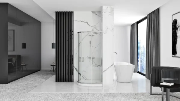 CABINA DE DUȘ LOOK CHROME 80x80