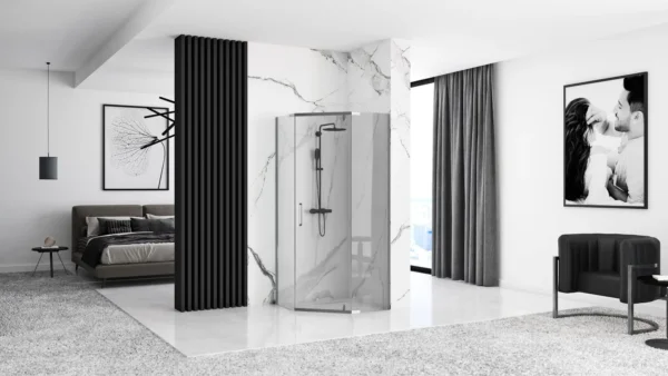 CABINA DE DUȘ AXIN CHROME 90x90