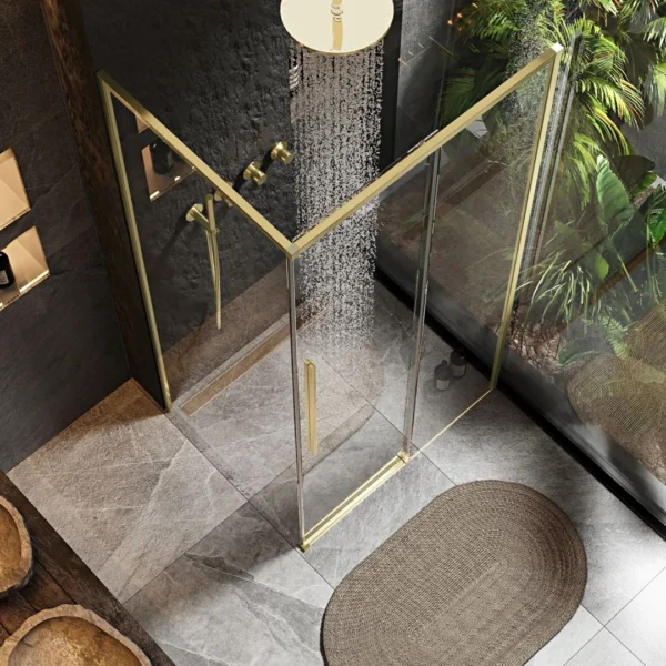 CABINA DUS SOLAR GOLD 90x120