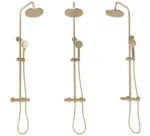COLOANA DE DUȘ PAROT BRUSH GOLD+TERMOSTAT