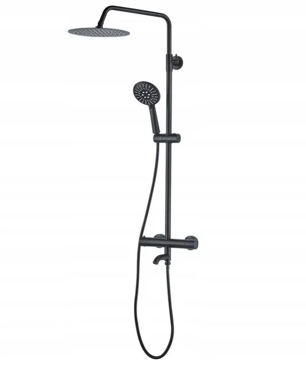 COLOANA DE DUȘ LUNGO BLACK+TERMOSTAT