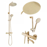 COLOANA DE DUȘ LUNGO GOLD+TERMOSTAT