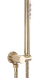 SET DE DUȘ INCASTRAT LUNGO GOLD BRUSH+BOX
