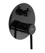SET DE DUȘ INCASTRAT LUNGO BLACK METALLIC+BOX