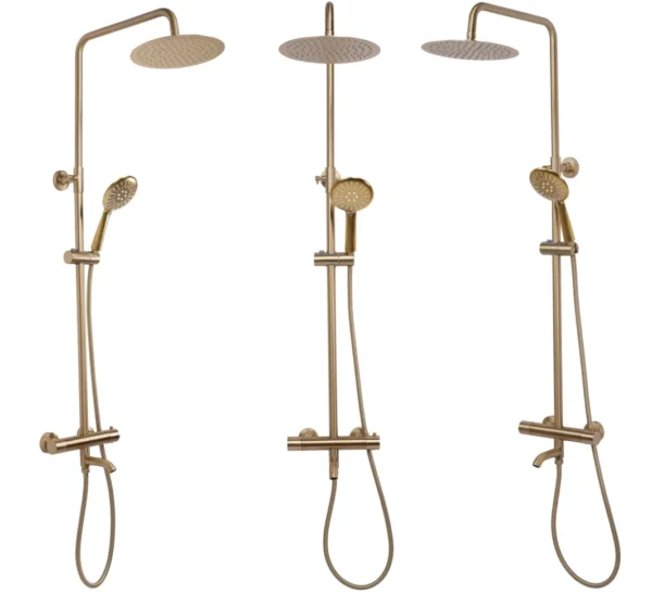 COLOANA DE DUȘ LUNGO GOLDEN BRUSH+TERMOSTAT