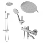 COLOANA DE DUȘ LUNGO CHROME+TERMOSTAT