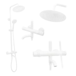 COLOANA DE DUȘ LUNGO WHITE+TERMOSTAT