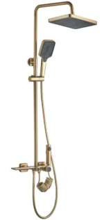 COLOANA DE DUȘ HELIX GOLD BRUSH