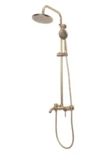 COLOANA DE DUS LUIS GOLD MAT BRUSH PERIAT