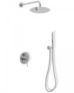 SET DE DUȘ INCASTRAT LUNGO CHROME+BOX
