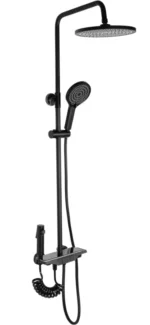 COLOANA DE DUȘ SAVIO LED BLACK