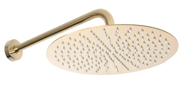 SET DE DUȘ INCASTRAT LUNGO GOLD+BOX CU TERMOSTAT