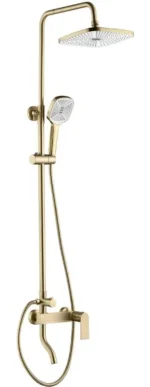 COLOANA DE DUȘ STORM GOLD BRUSH MAT