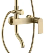 COLOANA DE DUȘ STORM GOLD BRUSH MAT