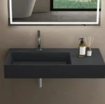 LAVOAR DIN CONGLOMERAT ARCHI 75 GREY MAT