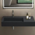 LAVOAR DIN CONGLOMERAT ARCHI 90 GREY MAT